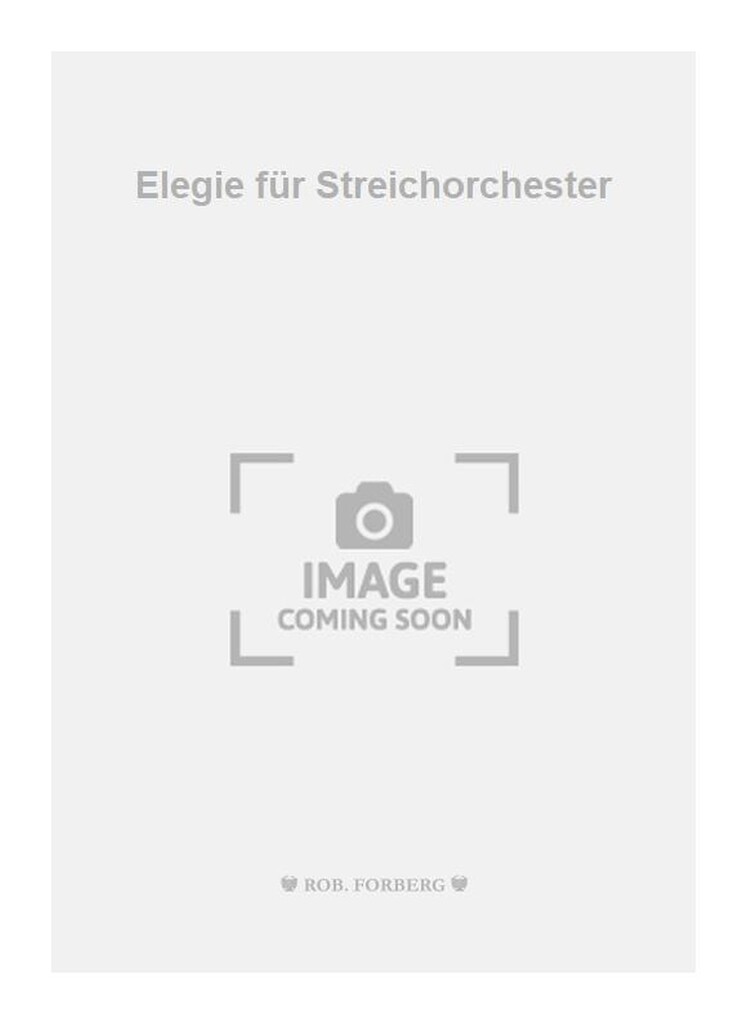 Elegie für Streichorchester